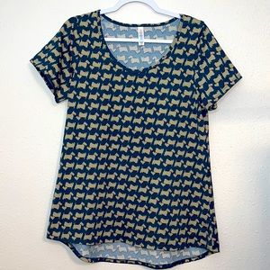 LuLaRoe - Classic T, Scottie Dog, Short Sleeve